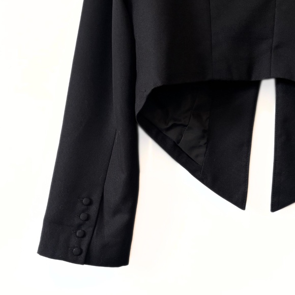 Jack by BB Dakota Cropped Blazer Black Size M - Picture 7 of 8